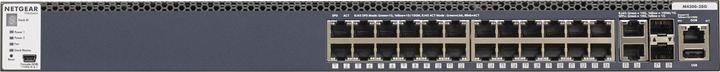 Actual product image Netgear GSM4328S: 24Port Switch,4x10G (28 Ports)