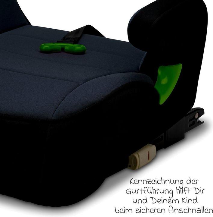 Actual product image Osann Junior Isofix belt fix (Booster seat, ECE R129/i-Size Standard)