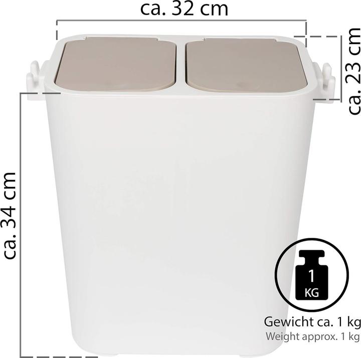Immagine prodotto Onvaya Sistema di separazione dei rifiuti Ben (18 l)