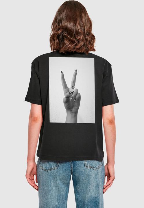 Actual product image Miss Tee Girls Peace Hand Tee - 142529 (S)