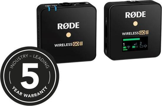 Actual product image RØDE Wireless GO II Single with Lavalier GO with bag