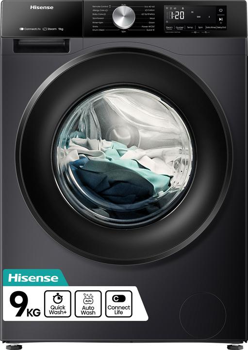 Image du produit Hisense WF3S9043BB3 (9 kg, Gauche)