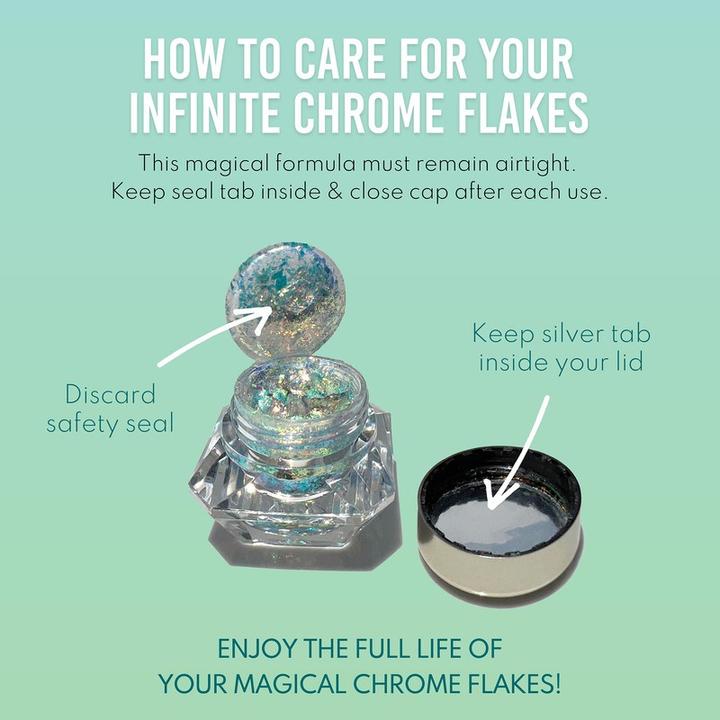 Actual product image Danessa Myricks Beauty Infinite Chrome Flakes - Eye Shadow