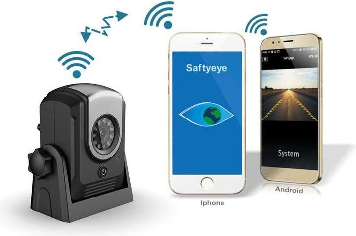 Image du produit Apfelkiste Caméra de recul magnétique sans fil WiFi pour voiture