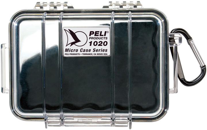 Produktbild Peli Micro Case 1020, schwarz transparent (Fotokoffer, 0.52 l)