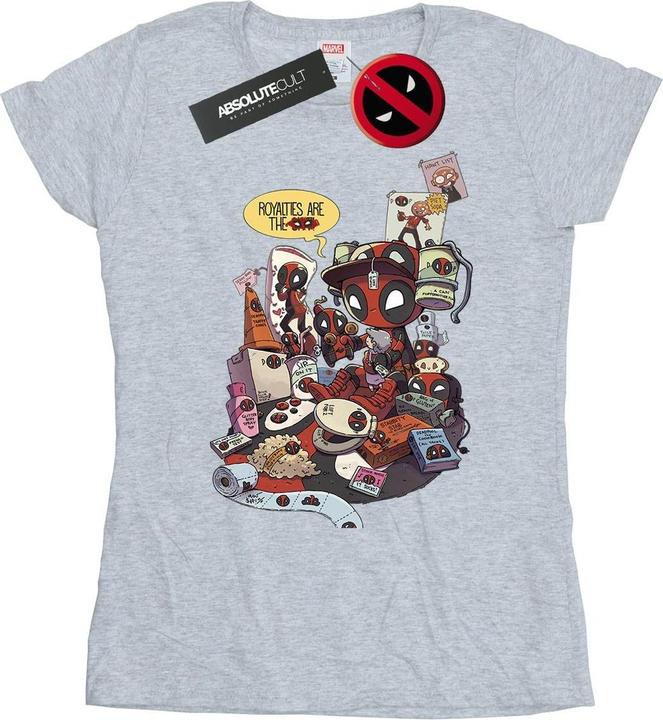 Immagine prodotto Deadpool Merchandise Royalties Maglietta Donna (M)