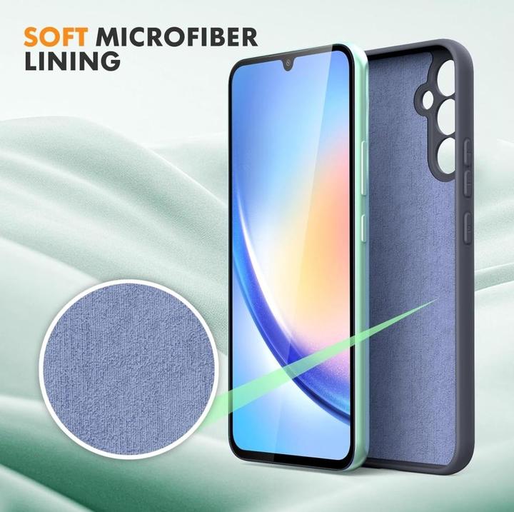 Produktbild Screenguard Samsung Galaxy A34 5G Liquid Silicone Case Hülle (Samsung Galaxy A34 5G)