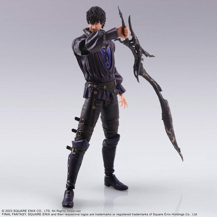Actual product image Square Enix Final Fantasy XVI Bring Arts figurine Barnabas Tharmr 15 cm