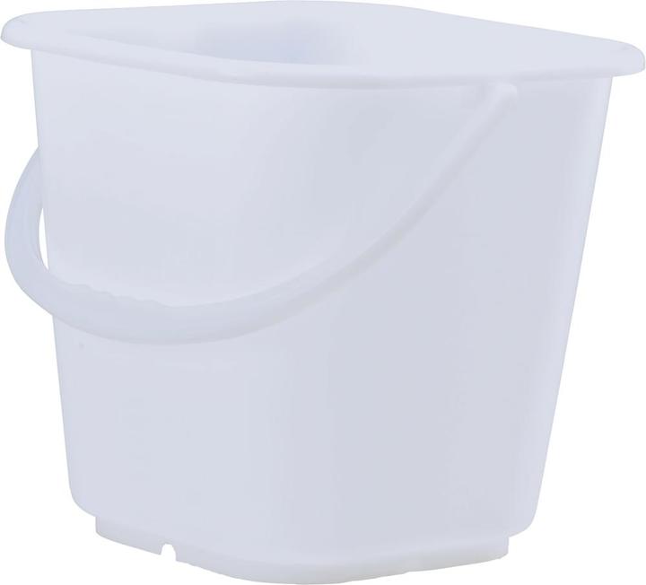 Productafbeelding Hünersdorff 943100 Industriële emmer vierkant 14 liter, HD-PE, naturel, Made in Germany