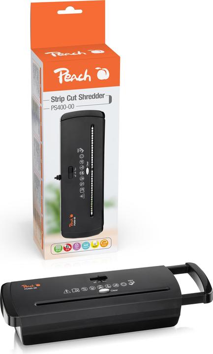 Produktbild Peach Aktenvernichter PS400-00 (Streifenschnitt)