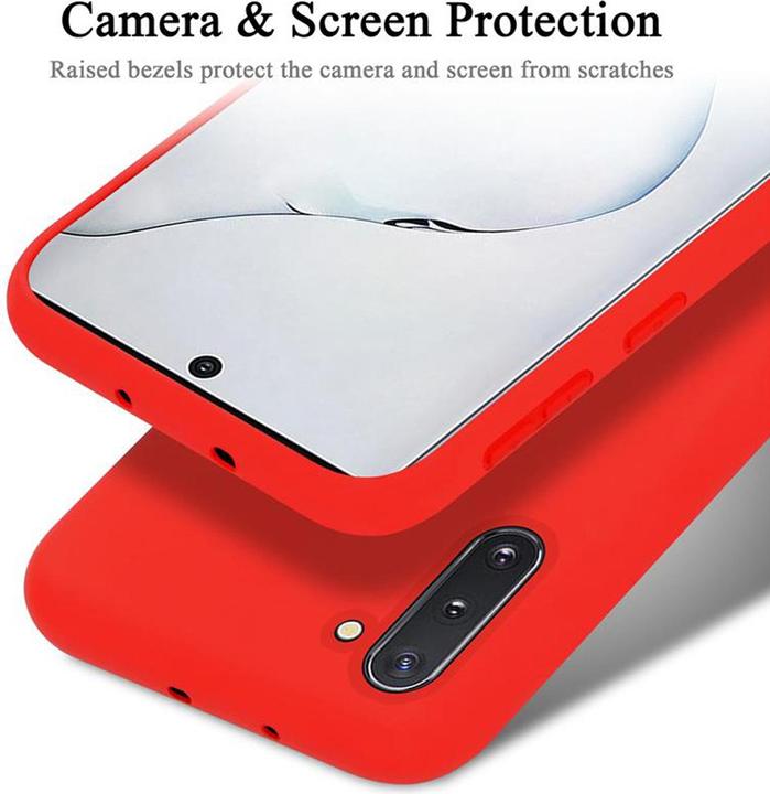Immagine prodotto Cadorabo Copertura della cassa del silicone liquido TPU (Samsung Galaxy Note 10)