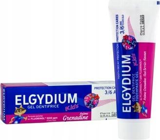 Elgydium Kids Fluorinol Protect+ Dentifrice Gel pour la Protection de la Carie Goût Banane 2-6 ans - 50 M (50 ml)