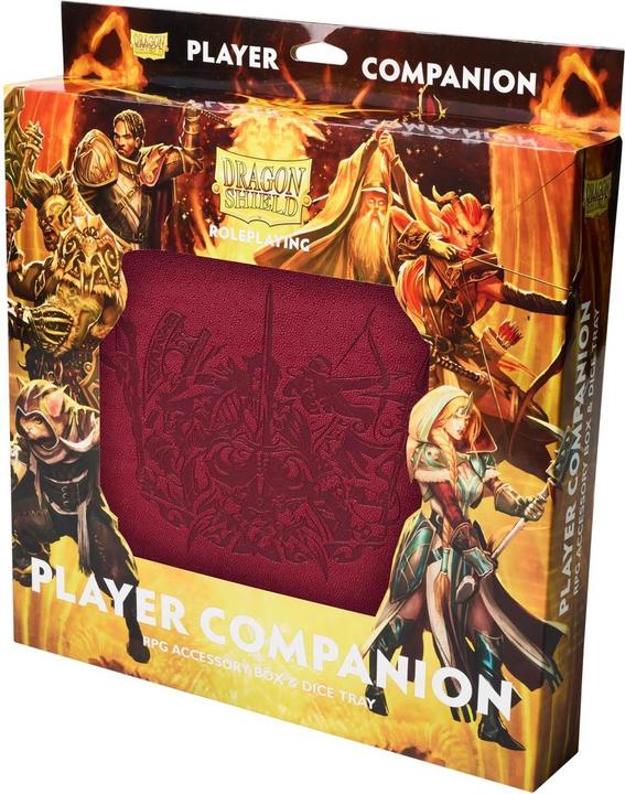 Produktbild Dragon Shield Roleplay Player Companion - Blood Red Player Companion