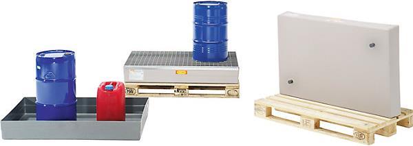 Image du produit Cemo Bac de rétention pour palettes, GFK