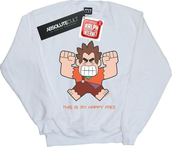 Produktbild Disney Wreck It Ralph Happy Face Sweatshirt (L)