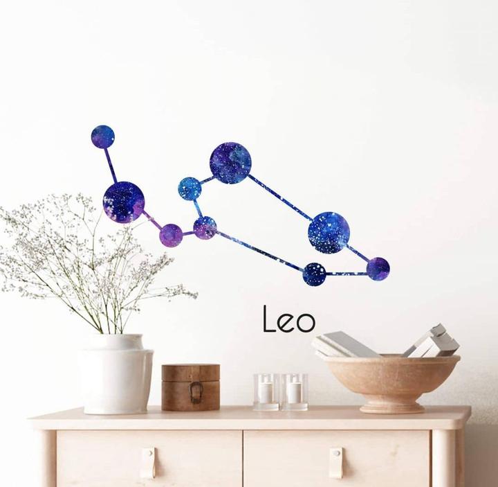 Immagine prodotto Trenddeko Costellazione del Leone - Leo (70 x 37 cm)