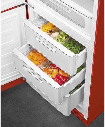 Image du produit Smeg Réfrigérateur-congélateur FAB32LRD5 Rouge, Gauche (331 l)