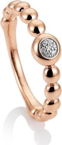 Produktbild Breuning RING - BRILL. 0,035 Ct. H/si (59, 750/18 K Gold)