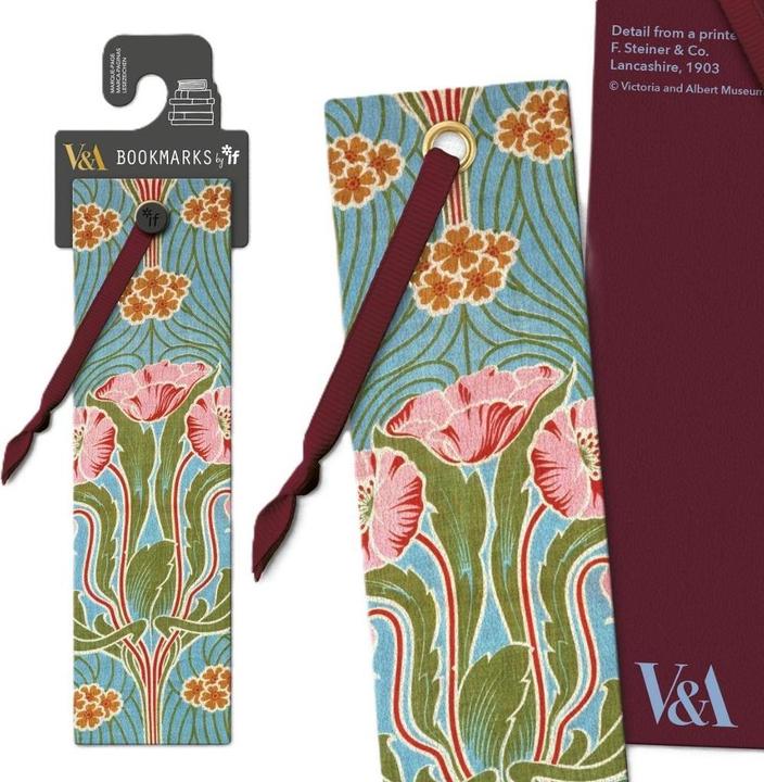 Immagine prodotto IF V&A Lesezeichen – Mohnblumen
