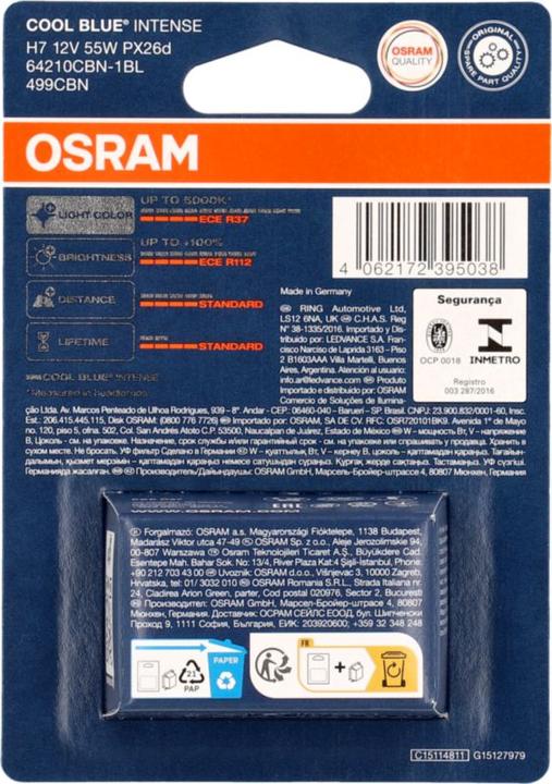 Produktbild Osram Cool Blue Intense (H7)