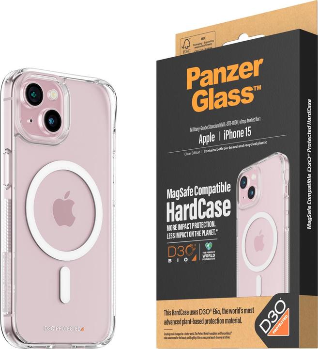Produktbild PanzerGlass Hard Case (Apple iPhone 15)