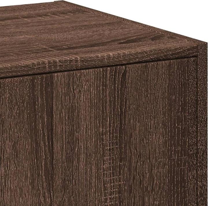 Image du produit VidaXL Armoire à pharmacie Armoire haute à tiroirs Armoire brune imitation chêne