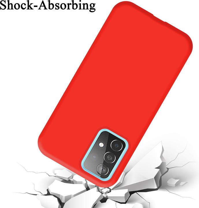 Actual product image Cadorabo TPU Liquid Silicone Case Cover (Samsung Galaxy A52 5G)
