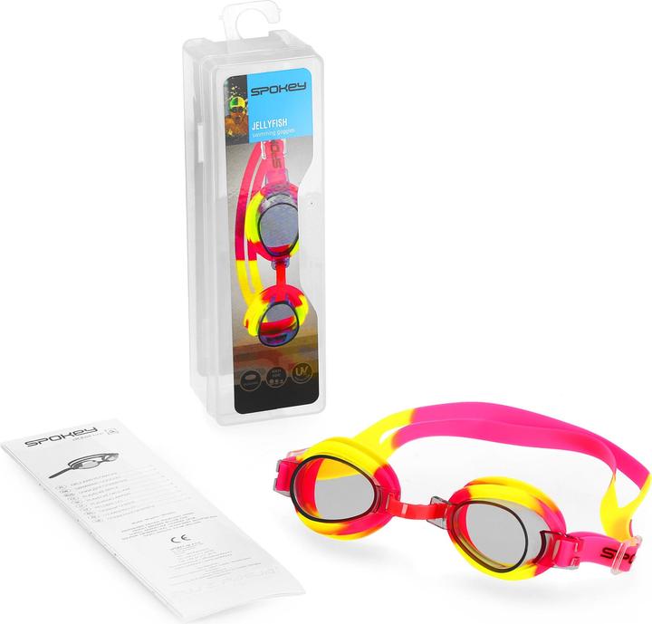Image du produit Spokey Schwimmbrille Jellyfish Kids Gelb/Rosa (Taille unique)