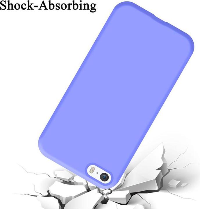 Immagine prodotto Cadorabo Copertura della cassa del silicone liquido TPU (Apple iPhone 5)
