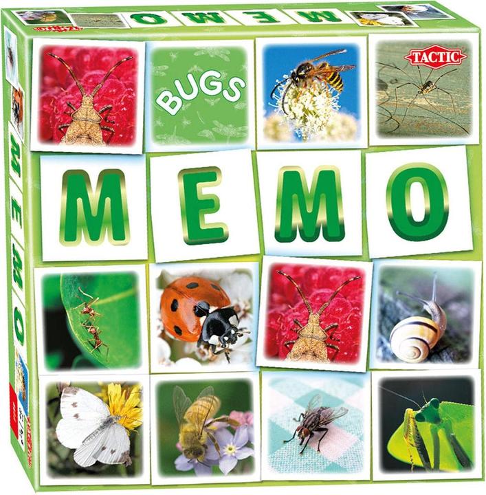 Productafbeelding Tactic Memo Insecten (Meertalig)