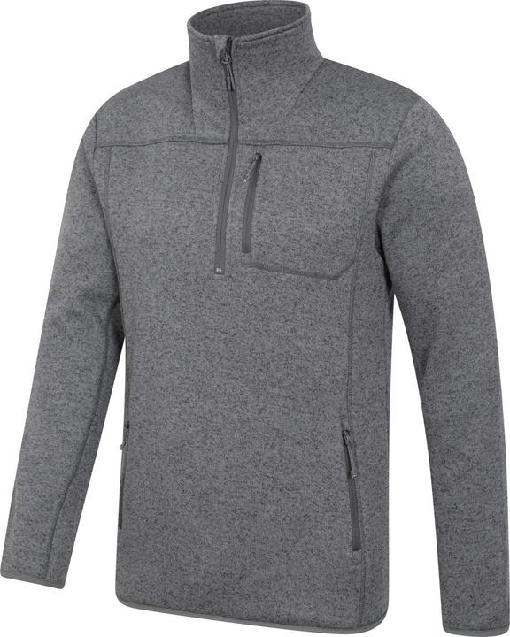 Produktbild Mountain Warehouse Helford FleeceOberteil mit halbem Reissverschluss (4XL)