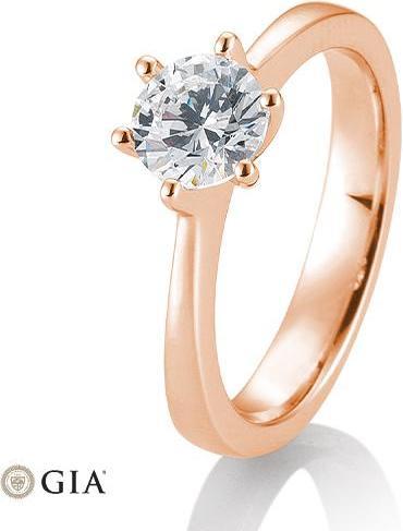 Image du produit Breuning 6 griffes 0,40-0,60 ct. (56, Or 585/14 K)