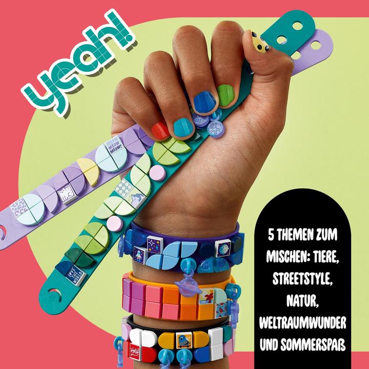Actual product image LEGO Bracelet Design Creative Set (41807, LEGO Dots)