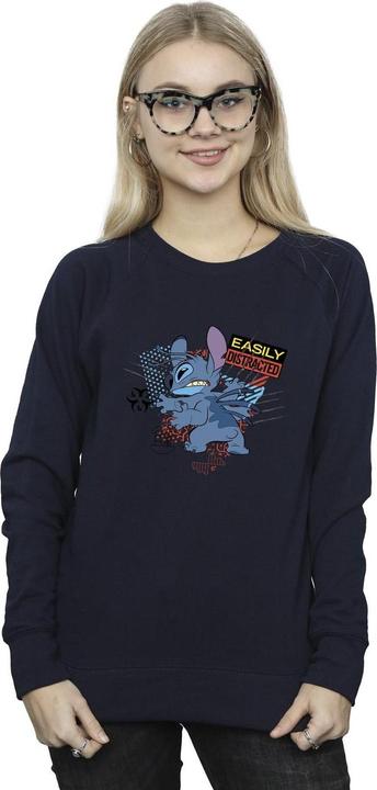 Produktbild Disney Lilo And Stitch Easily Distracted Sweatshirt (L)