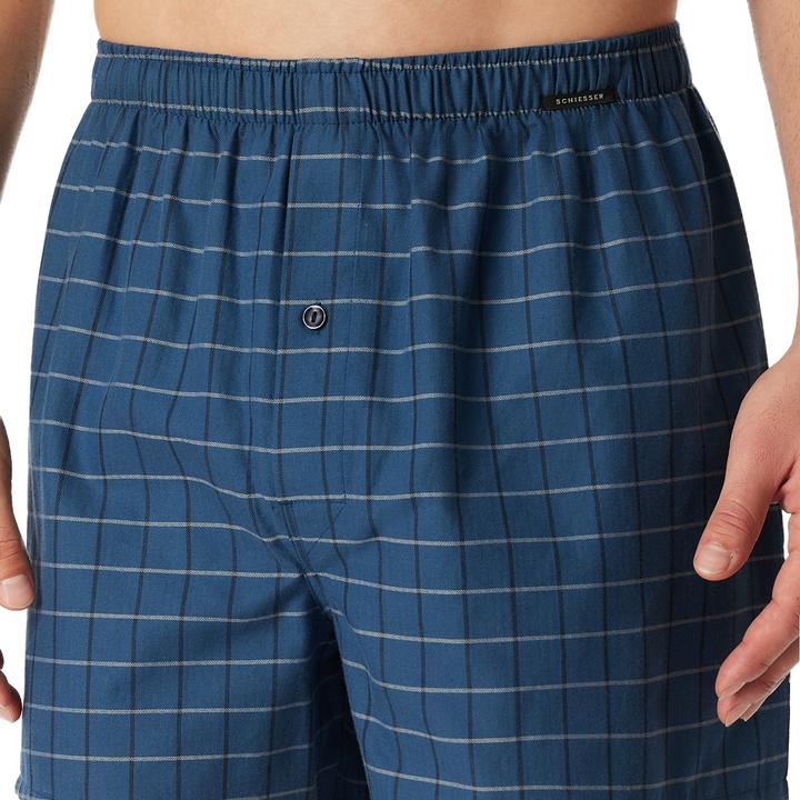 Produktbild Schiesser 4er Pack Web Boxershorts (7, XL, 4er Pack)