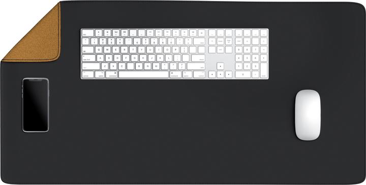 Actual product image CSL Mouse pad, XXL 800 x 400 x 3 mm Mouse mat, XXL Mouse pad / Non-slip, black (XXL)
