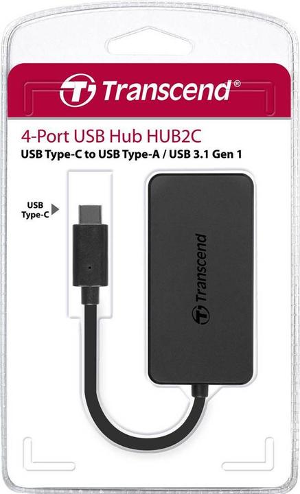 Immagine prodotto Transcend TS-HUB2C (USB-C, 4 Porti)