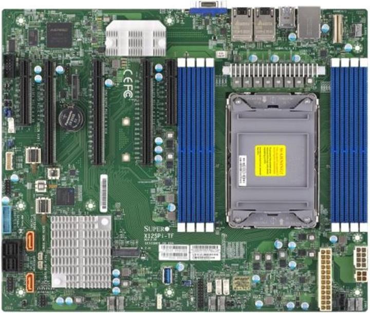Produktbild Supermicro MBD-X12SPI-TF Motherboard Intel® C621 (Socket P+, Intel C621, ATX)