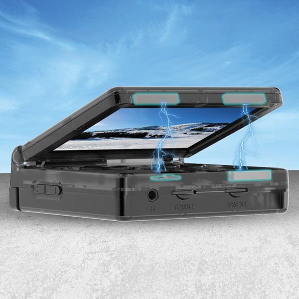 Actual product image Anbernic Konsola RG35XXSP czarny transparentny/translucent black