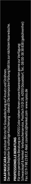 Produktbild Syoss Haar Mascara Dunkelblond (Dunkelblond)