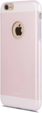 Actual product image Moshi iGlaze - ultra-slim snap on case for iPhone 6/6s Plus - Carnation Pink (Apple iPhone 6 Plus, Apple iPhone 6s Plus)