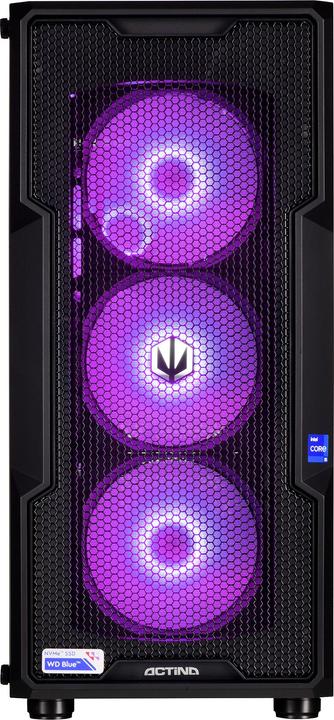 Produktbild Action Actina 5901443337461 PC Midi Tower AMD Ryzen™ 7 7700 32 GB DDR5-SDRAM 1 TB SSD AMD Radeon RX 7900 XT (AMD A10-7700K, 32 GB, 1000 GB, Radeon RX 7900 XTX)