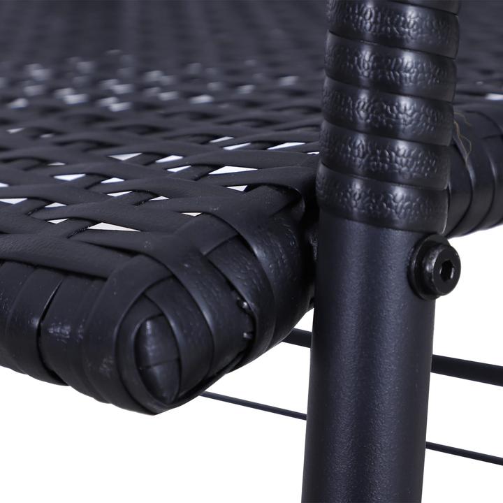 Actual product image Outsunny Rocking bench garden bench