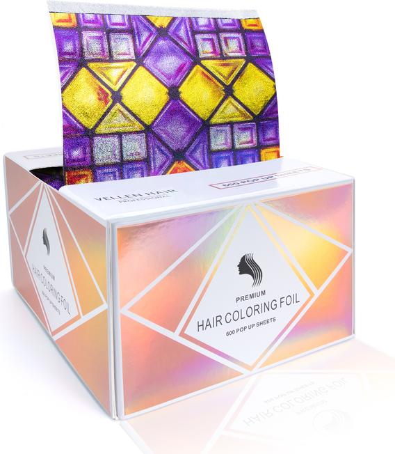 Vellen Hair Pop Up Folien 600 Stk.Tetris