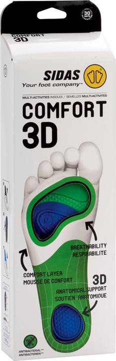 Actual product image Sidas Comfort 3D insole