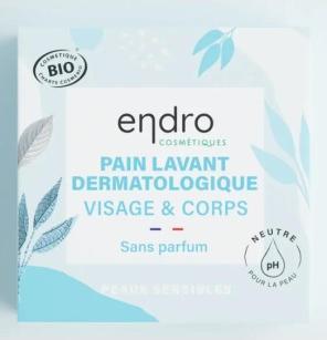 Endro Dermatologische Waschpflege für Gesicht & Körper ohne Parfüm fest (Waschcrème, 85 ml)