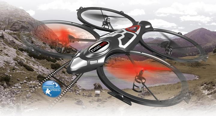 Actual product image Jamara Quadrodrom Quadrocopter w. HD camera (5 min, 838 g)