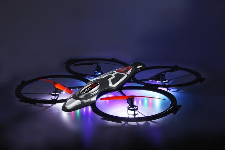 Actual product image Jamara Quadrodrom Quadrocopter w. HD camera (5 min, 838 g)