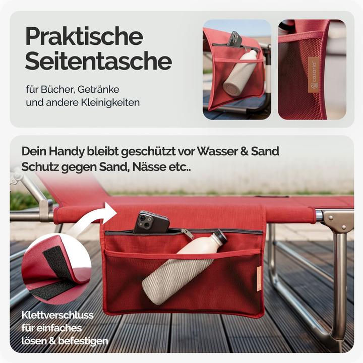 Produktbild Casaria Sonnenliege (190 cm)