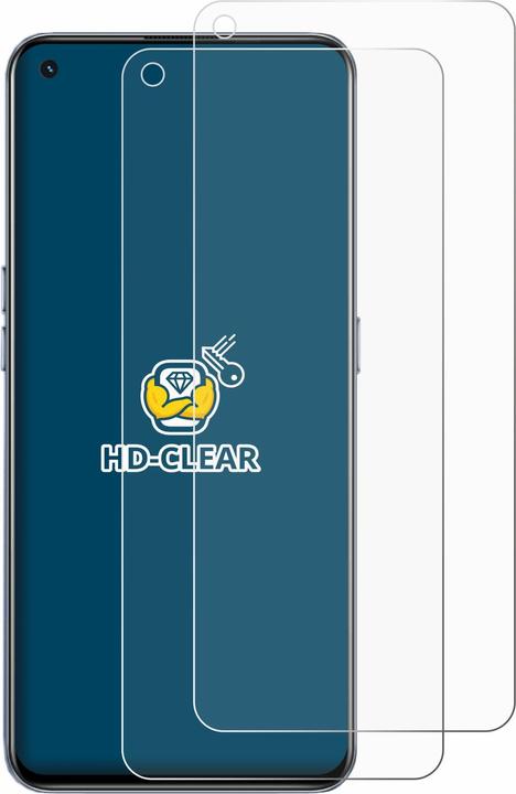 Actual product image BROTECT Screen Protector Clear (2 Piece, Realme GT 5G)